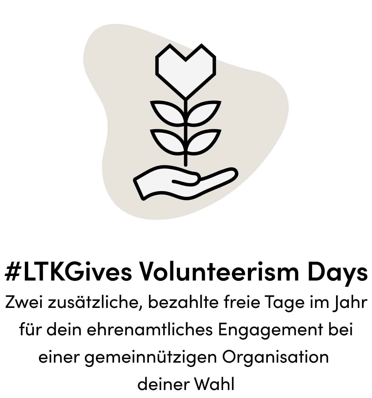 #LTKGives Volunteerism Days Zwei zusätzliche, bezahlte freie Tage im Jahr für dein ehrenamtliches Engagement bei einer gemeinnützigen Organisation  deiner Wahl